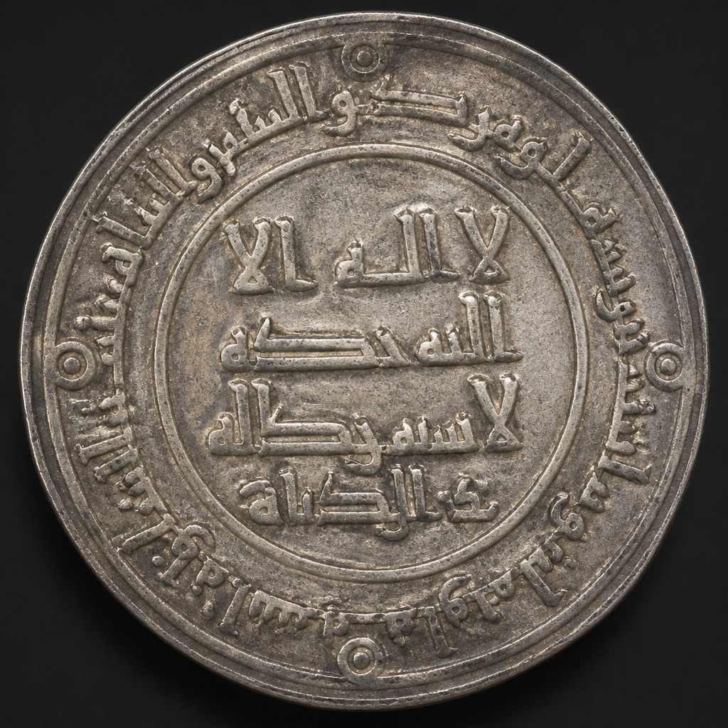 Islamic Silver Dirham (Abbasid)