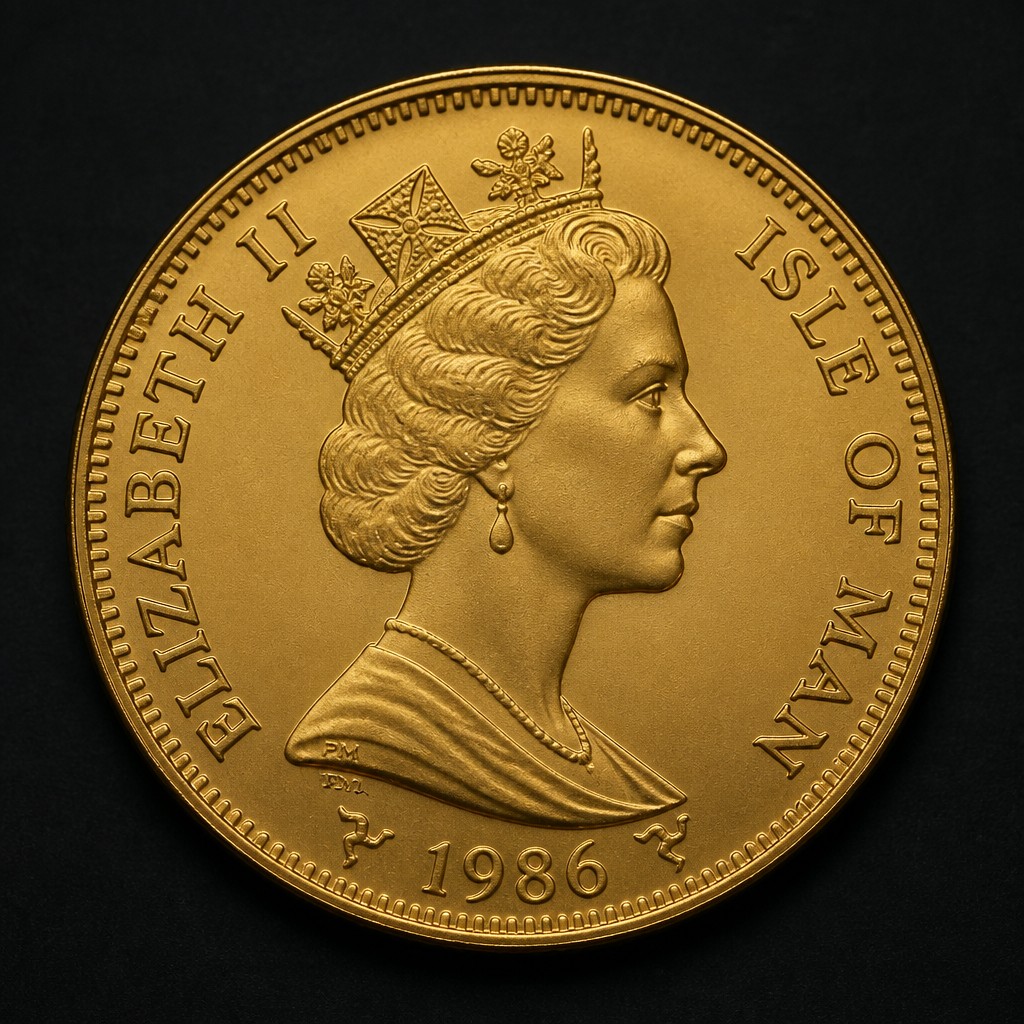 Isle of Man Gold Angel