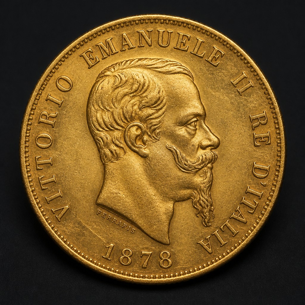 Italian 100 Lire Gold