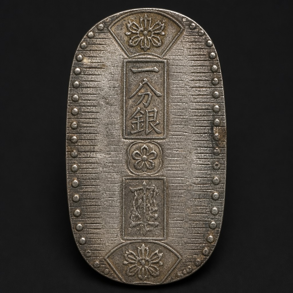 Japanese Bu / Ichibu-gin (silver bar coin)
