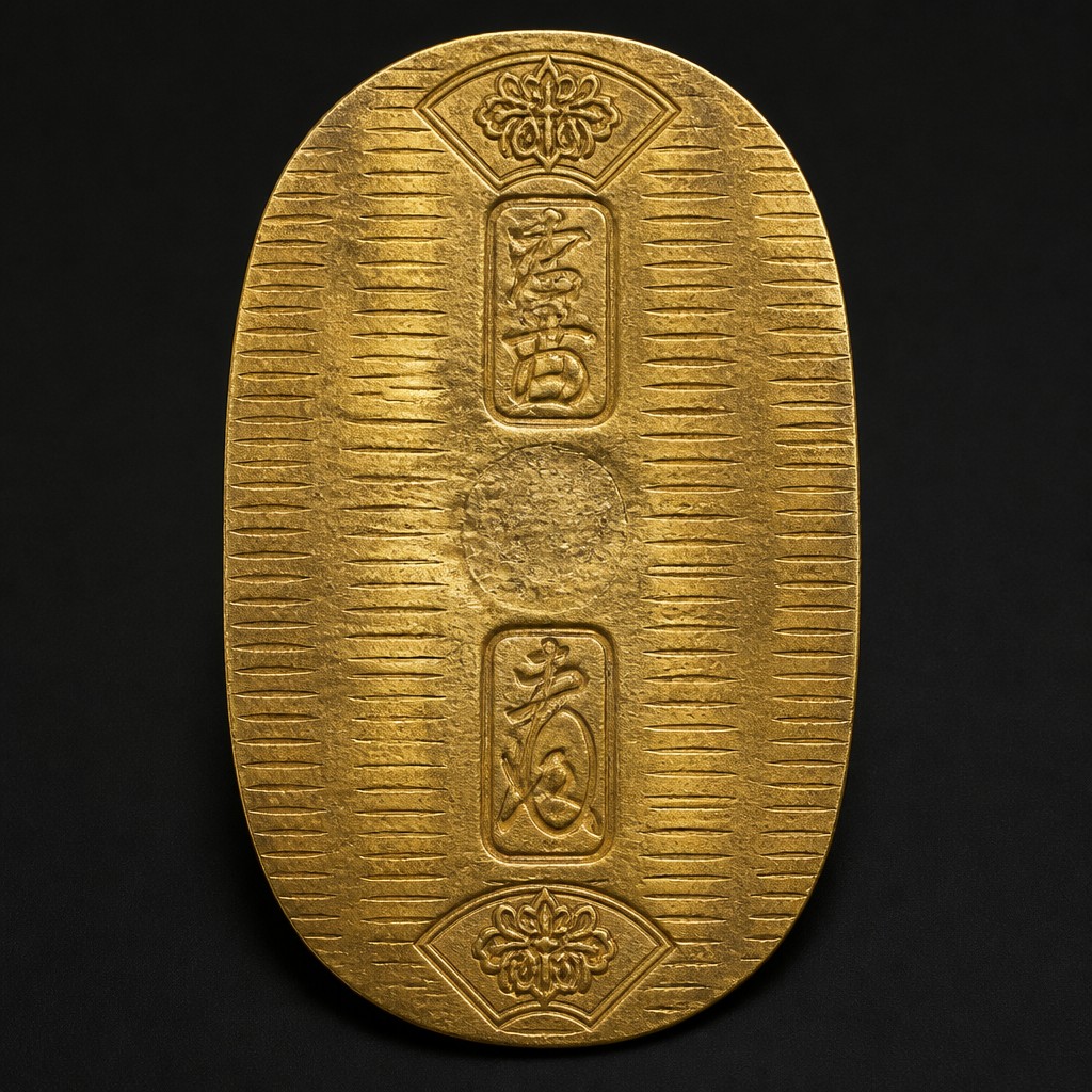 Japanese Nishu-kin (gold coin)