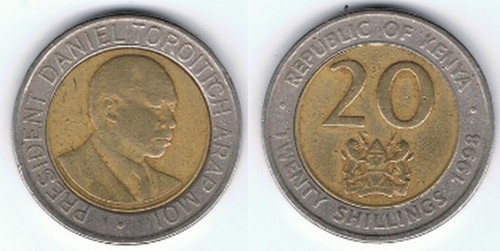 Kenya 20 Shillings