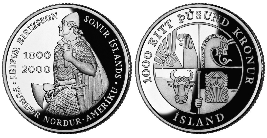 Leif Erikson Commemorative 1000 Króna