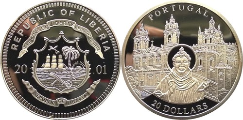 Liberia 20 Dollars
