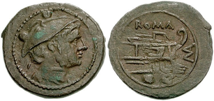 Manlius Vulso Æ Sextans