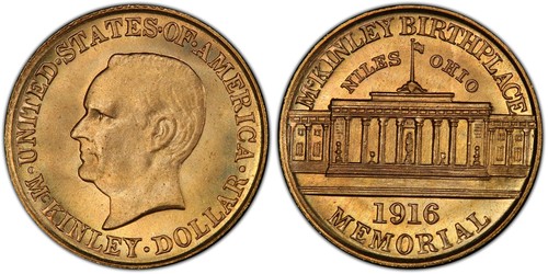 McKinley Memorial Gold Dollar
