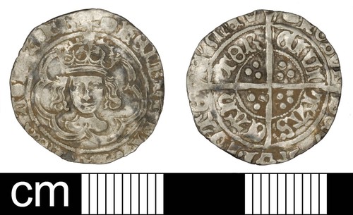 Medieval Halfgroat of Henry VII