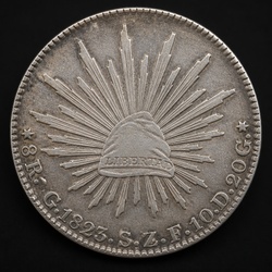 Mexican 8 Reales Cap and Rays