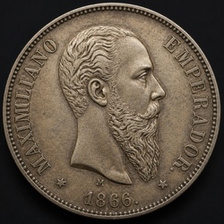 Mexican Emperor Maximilian Peso