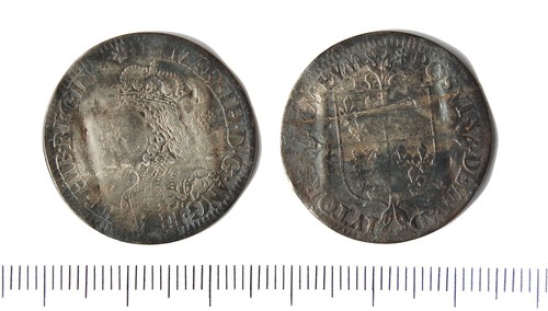 Milled Sixpence of Elizabeth I