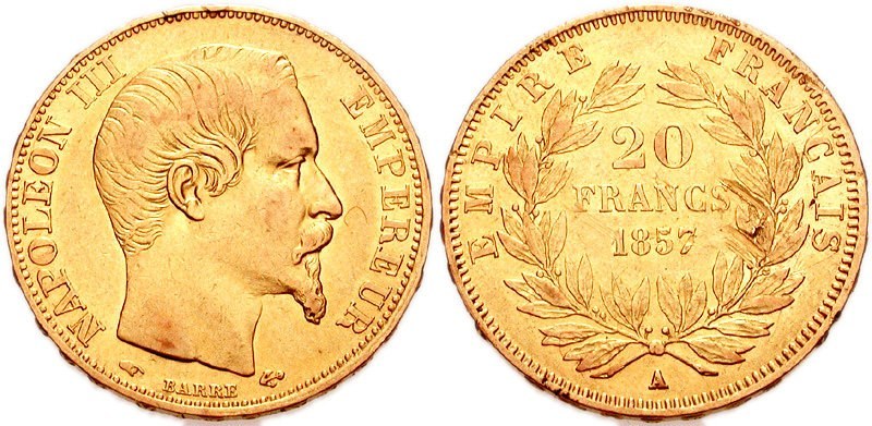 Napoleon III 20 Francs