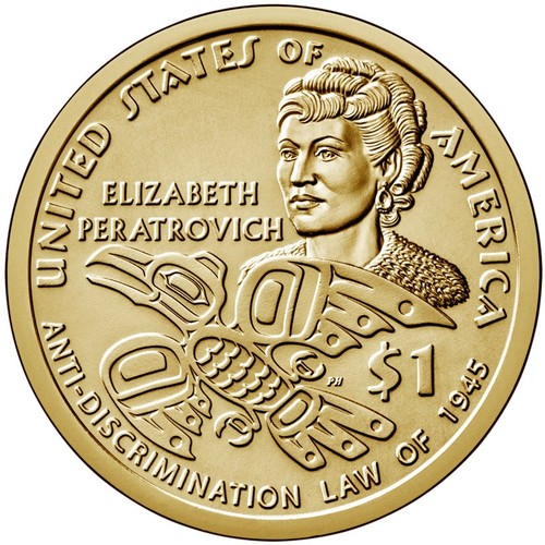 Native American Dollar - Peratrovich