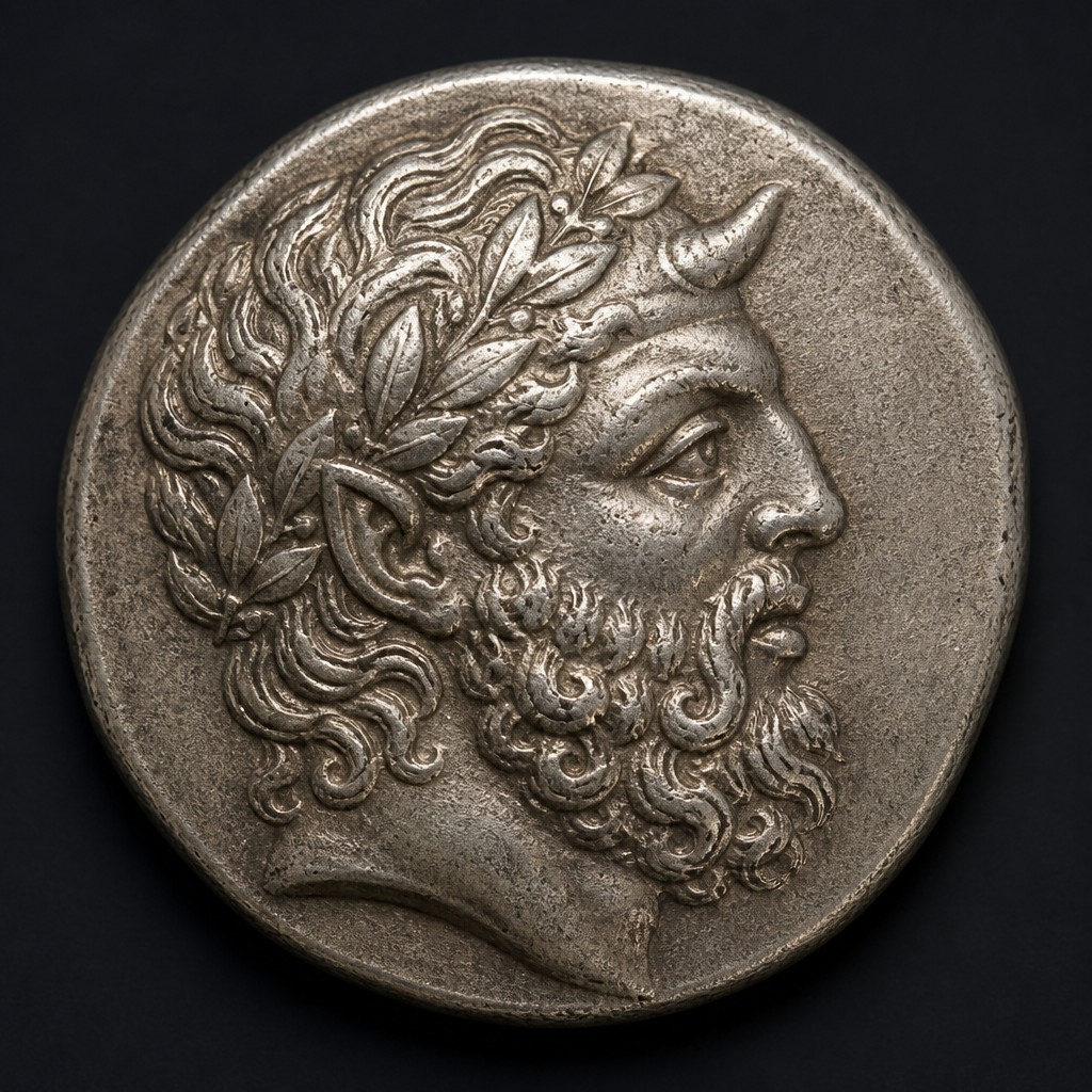 Naxos Silenus Tetradrachm (Sicily)