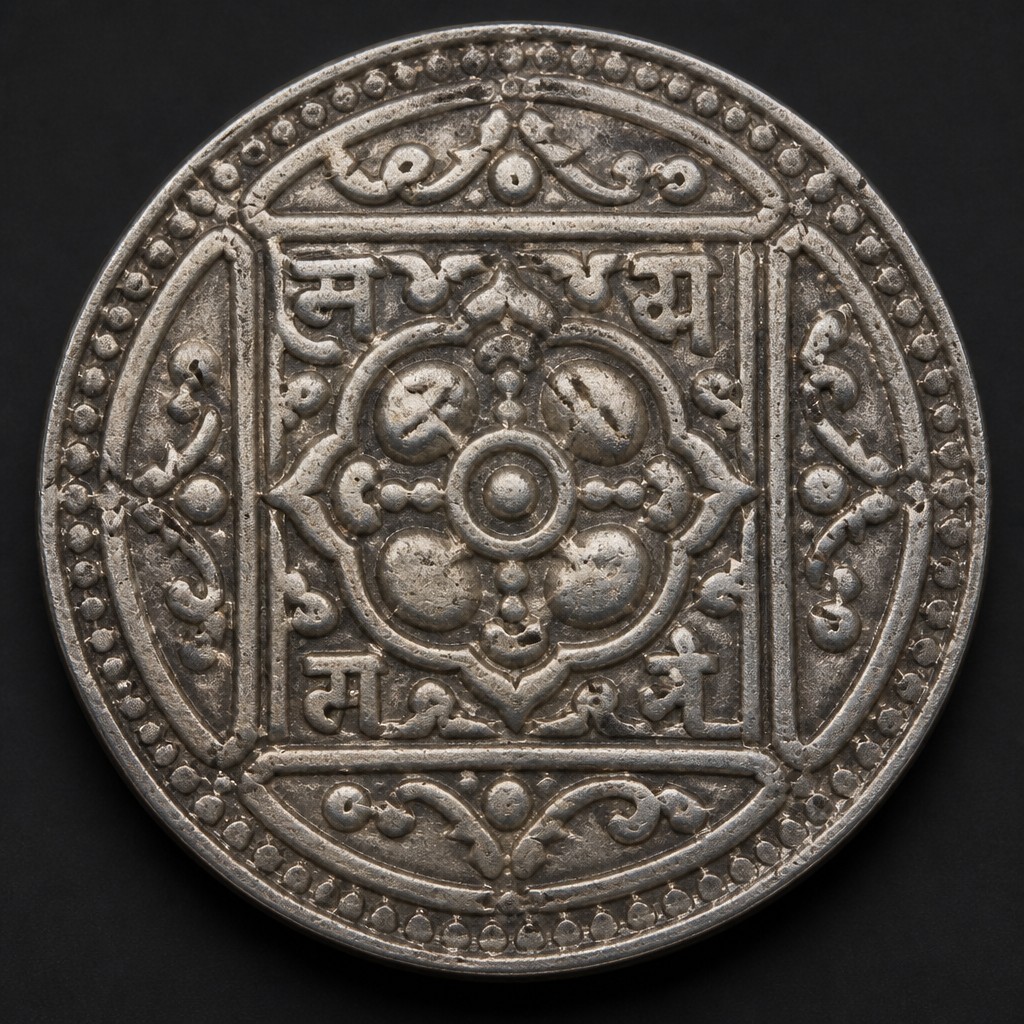 Nepal Silver Mohar