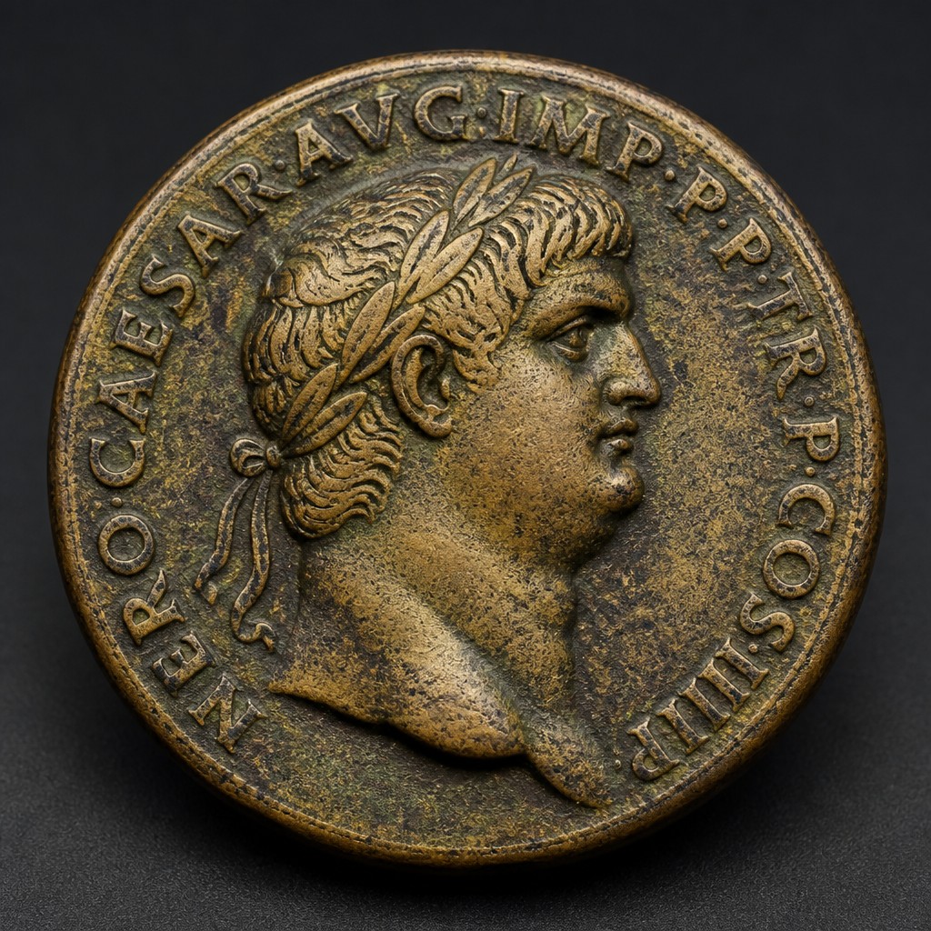 Nero Sestertius