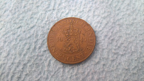 Netherlands East Indies 2 Cent