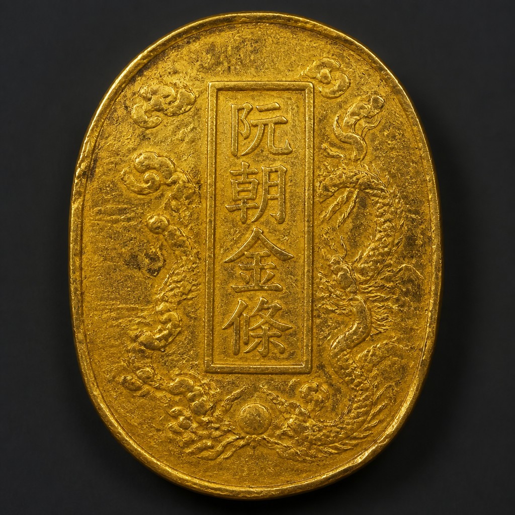 Nguyen Dynasty Gold Bar (Vietnam)