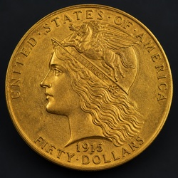 How to Identify the Panama-Pacific $50 Gold (Round)
