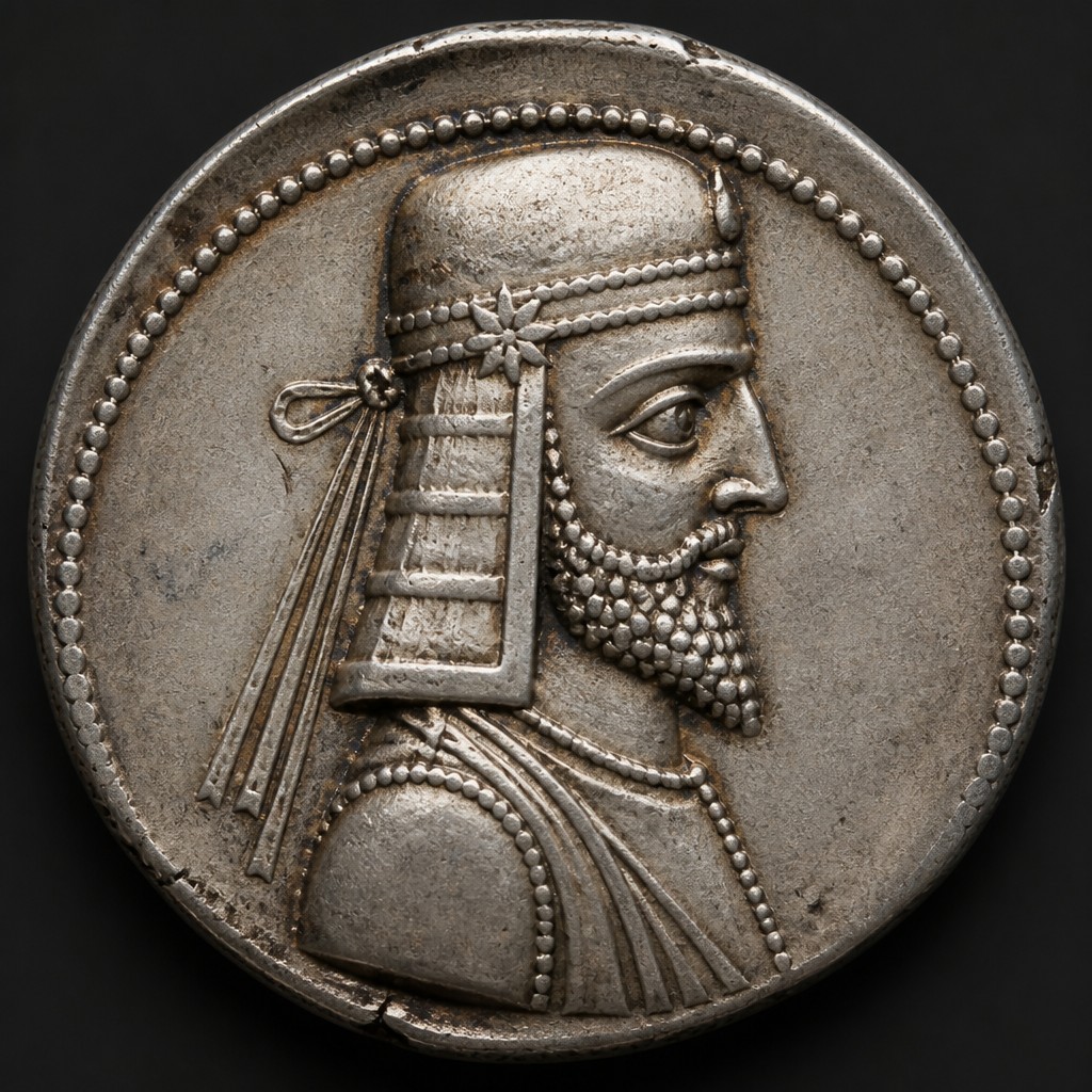 Parthian Silver Drachm