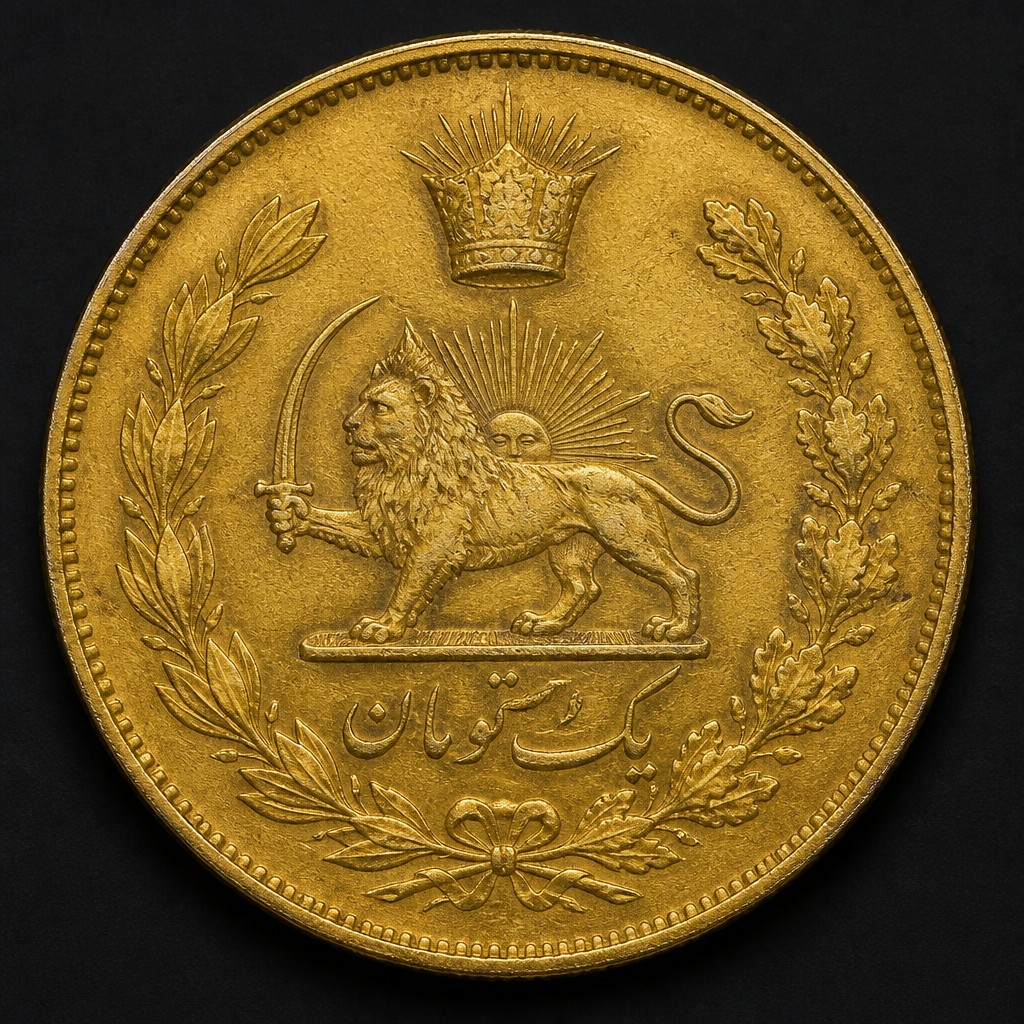Persian Gold Toman (Qajar)