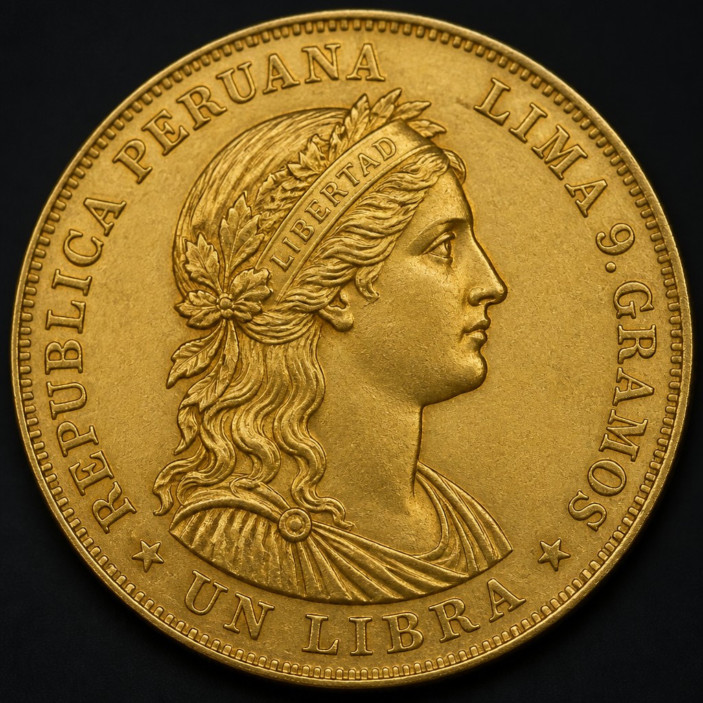 Peruvian Libra de Oro (Gold Pound)