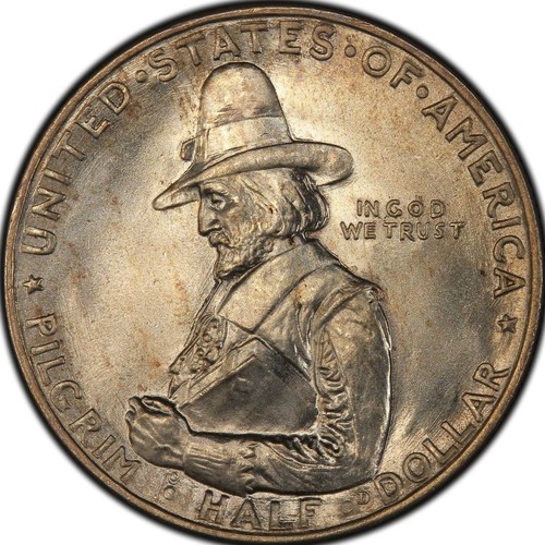 Pilgrim Tercentenary Half Dollar