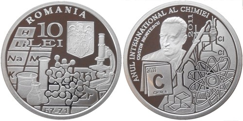 Romania International Year of Chemistry Commemorative