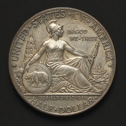 How to Identify the San Diego Pacific Exposition Half Dollar
