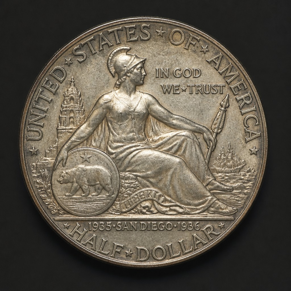 San Diego Pacific Exposition Half Dollar