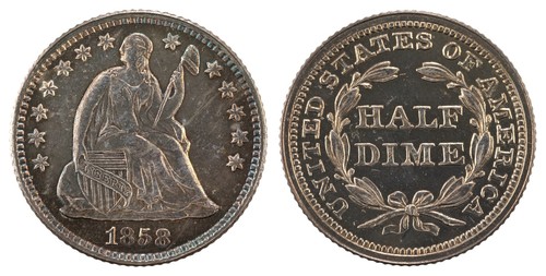 Seated Liberty Half Dime