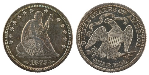 Seated Liberty Quarter