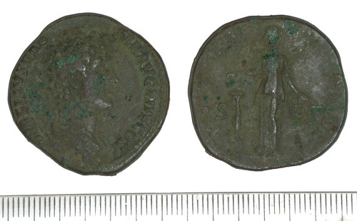 Sestertius of Marcus Aurelius