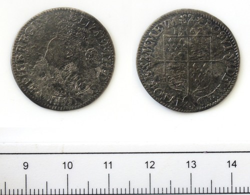 Sixpence of Elizabeth I