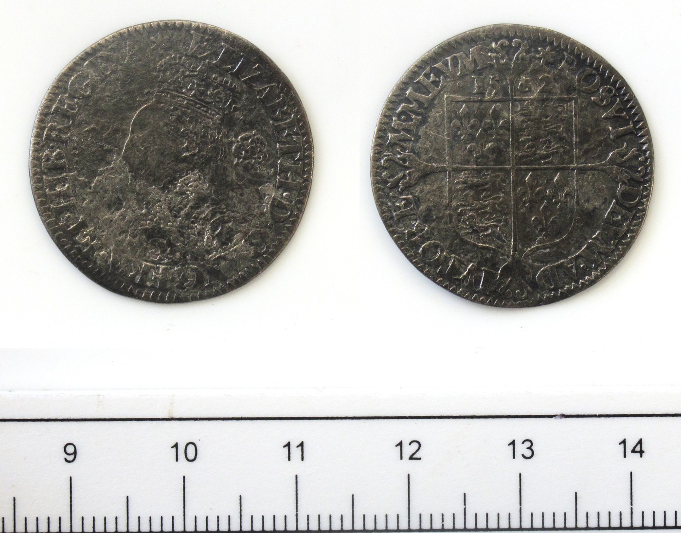 Sixpence of Elizabeth I