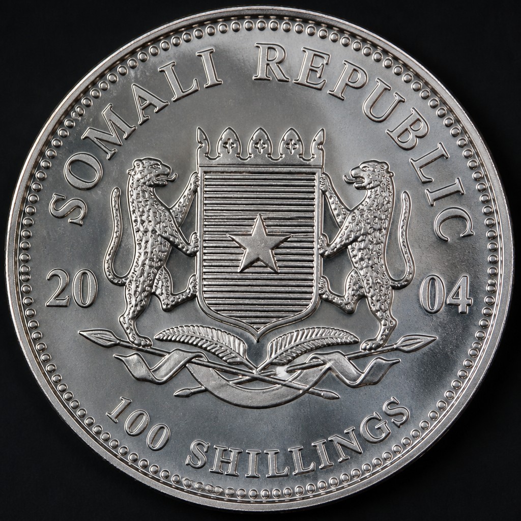 Somalian Silver Elephant (African Wildlife)