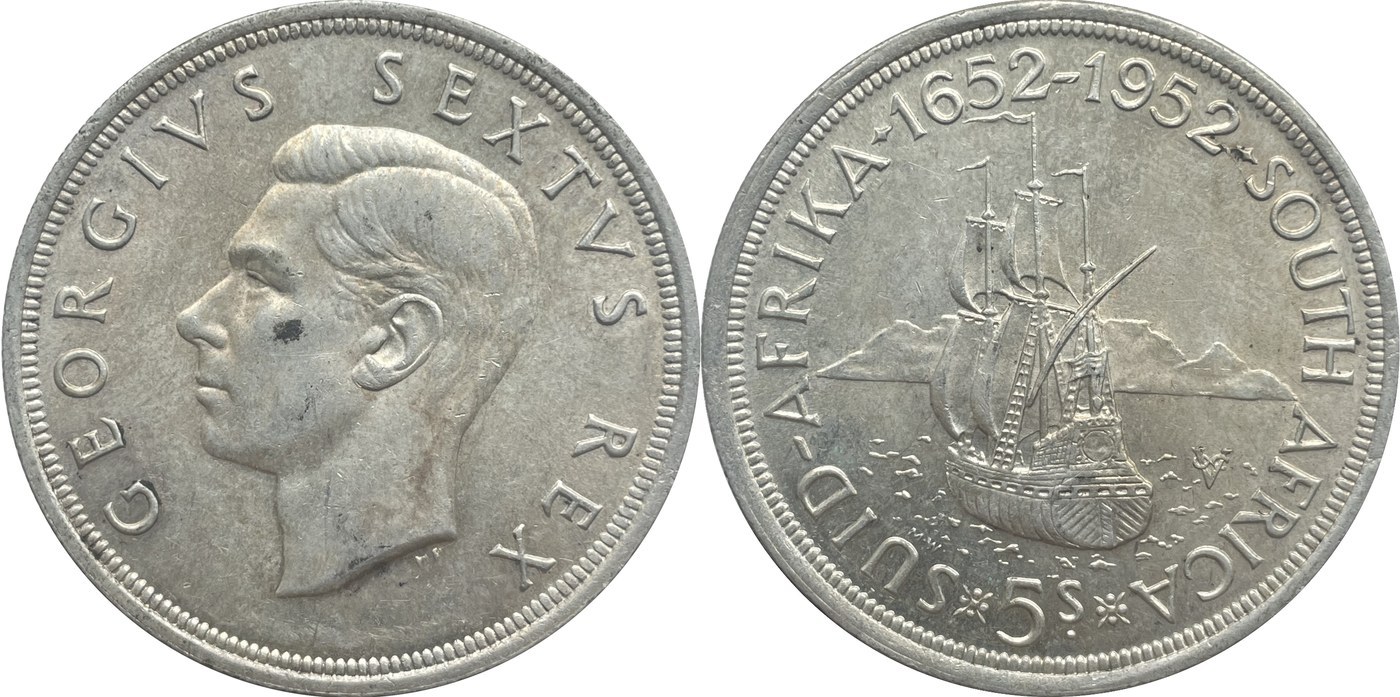 How to Identify the South Africa 5 Shillings