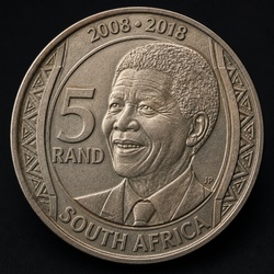 South African Mandela R5 Coin