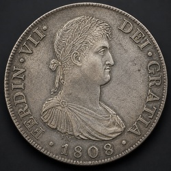 Spanish Colonial 8 Reales Ferdinand VII