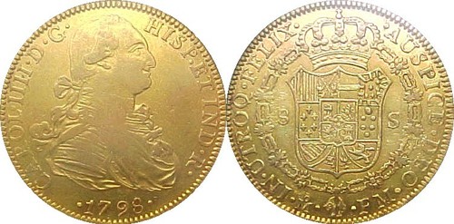 Spanish Doubloon (8 Escudos)