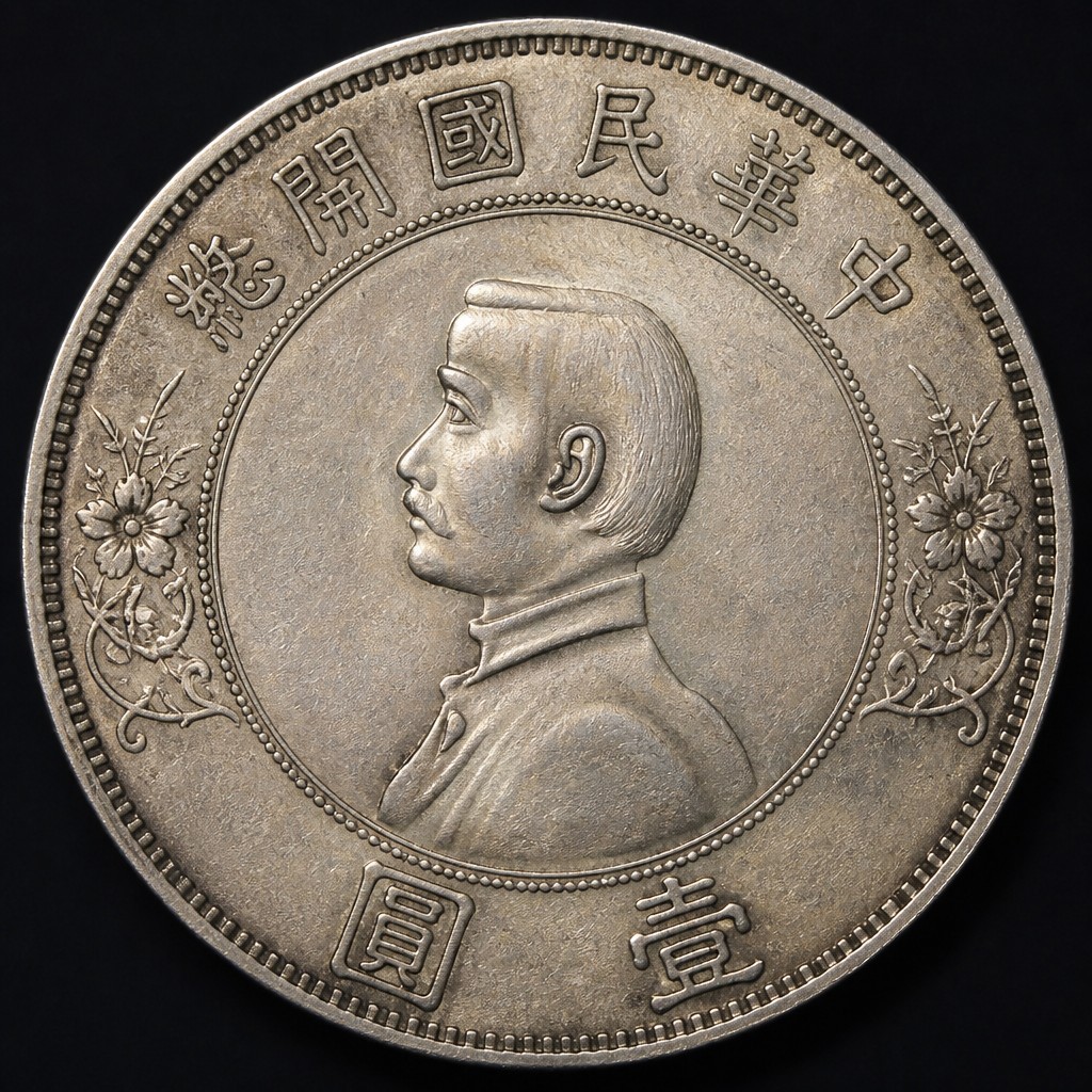 Sun Yat-sen 'Memento' 1 Dollar (1927)
