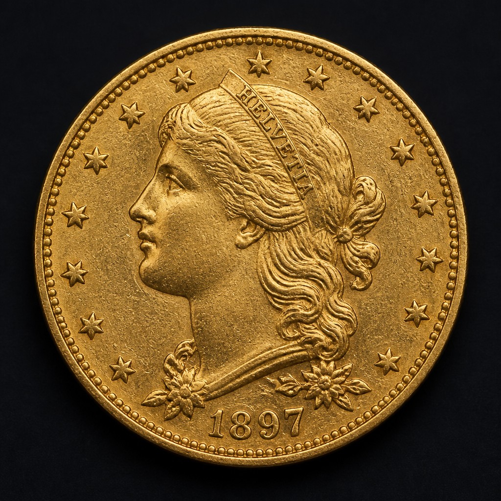 Swiss 20 Francs Gold Vreneli