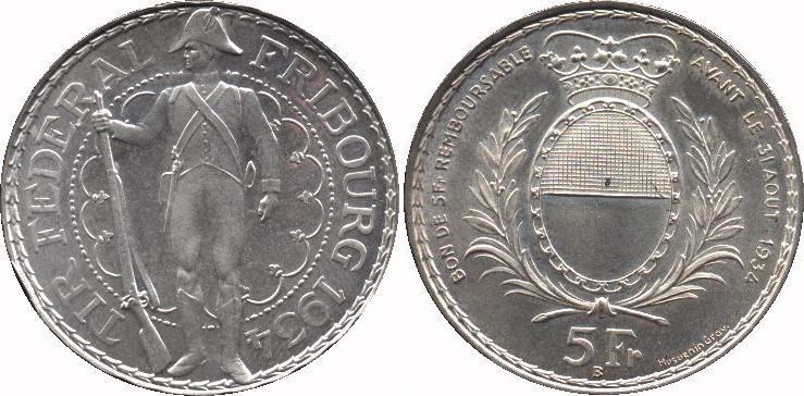 Swiss Shooting Thaler