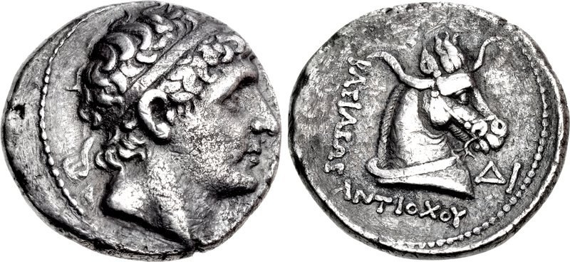 Tetradrachm of Antiochos I Soter