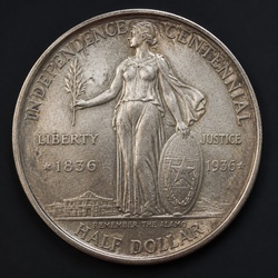 How to Identify the Texas Independence Centennial Half Dollar