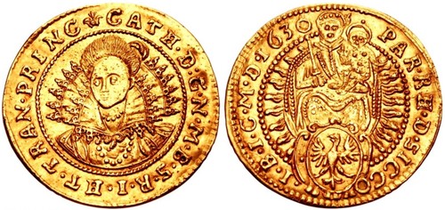 Transylvanian Ducat of Catherine of Brandenburg