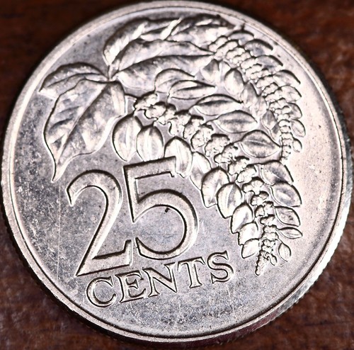 How to Identify the Trinidad and Tobago 25 Cents