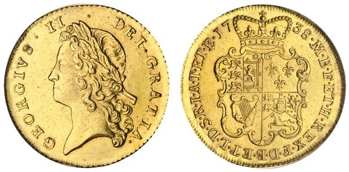Two Guineas of George II