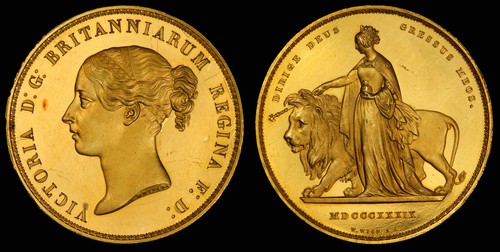 Una and the Lion Five Pounds
