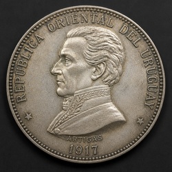 Uruguay Peso Silver 'Artigas'
