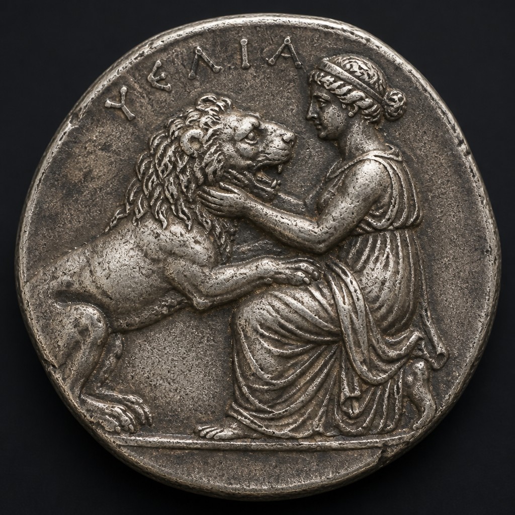 Velia (Elea) Lion and Nymph Nomos